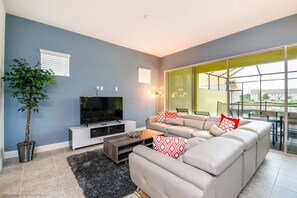 Maison en rangée, 4 chambres | Aire de séjour