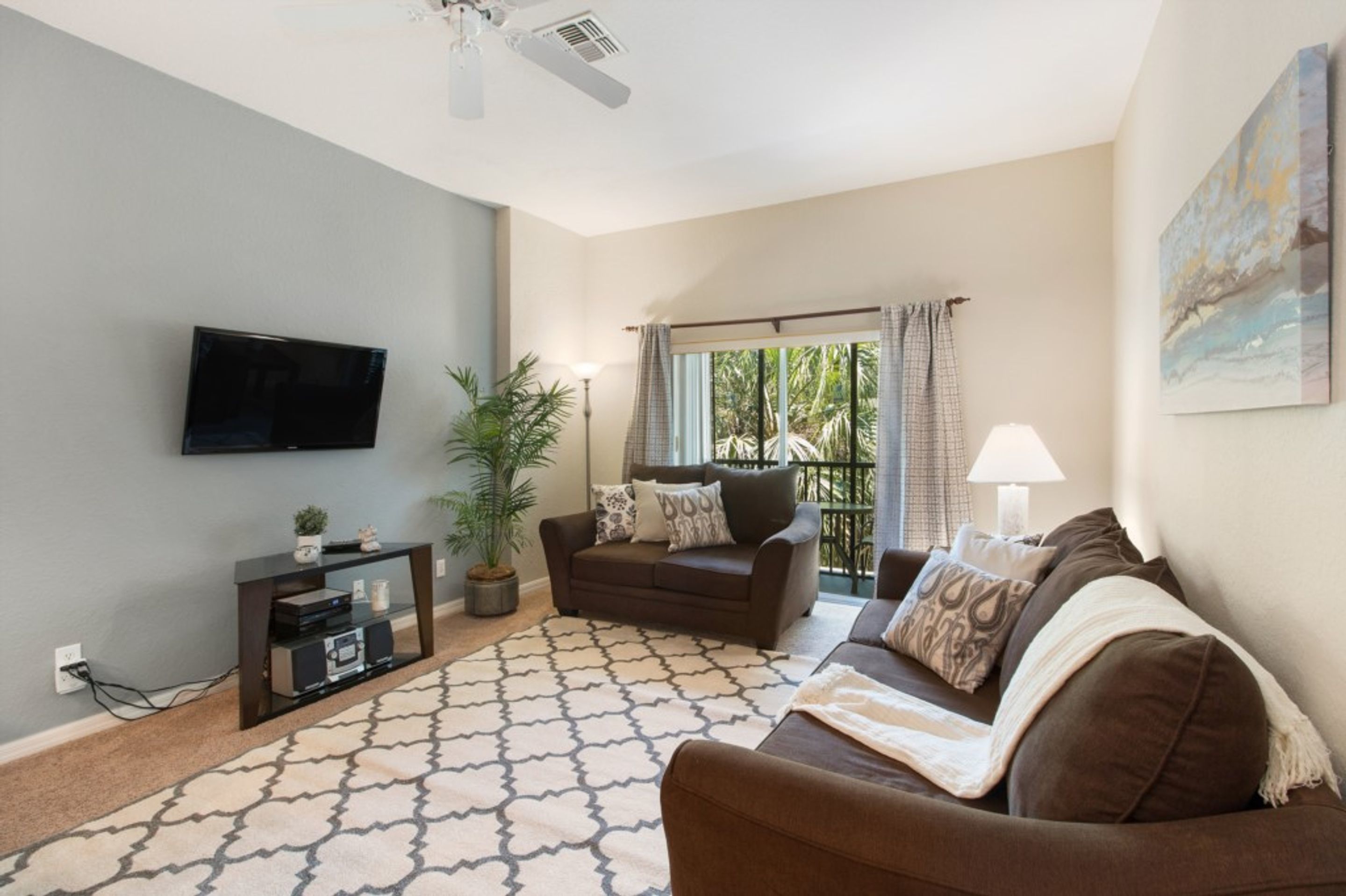 Apartment, 3 Bedrooms | Living area