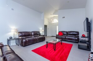 Villa, 3 habitaciones | Área de sala de estar