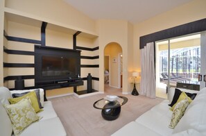 Huvila, 5 makuuhuonetta | Oleskelualue