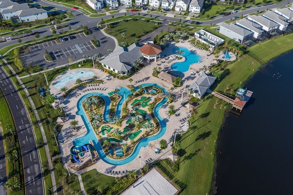 House, 5 Bedrooms | Aerial view - Storey Lake - 4777 Kings Castle Circle (Kissimmee)