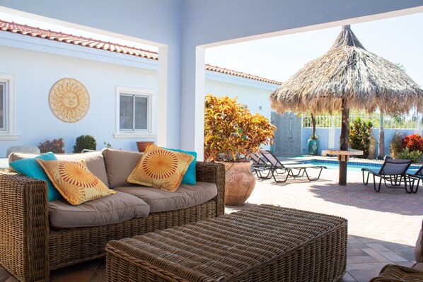 Villa, 3 Bedrooms | Terrace/patio - Westpunt - Ruby 89 (Sabana Westpunt)