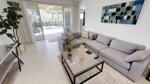 House, 6 Bedrooms | Living area - Encore Resort at Reunion - 7511 Marker Ave (Kissimmee)