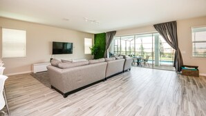 Villa, Multiple Beds | Living area - Solara Resort - 9029 Sunshine Ridge Loop (Kissimmee)