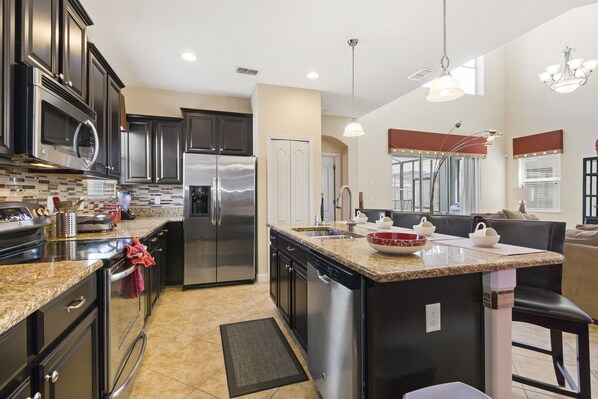 Villa, 5 Schlafzimmer | Eigene Küche | Mikrowelle, Ofen, Herdplatte, Geschirrspüler