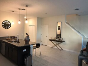 House, 5 Bedrooms | Private kitchen | Microwave, dishwasher - Storey Lake - 4890 Romeo Circle (Kissimmee)