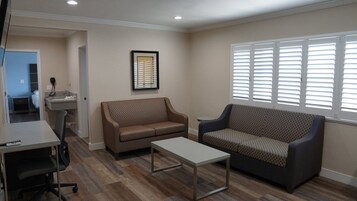 Family Room, Multiple Beds, Non Smoking | Living room | TV