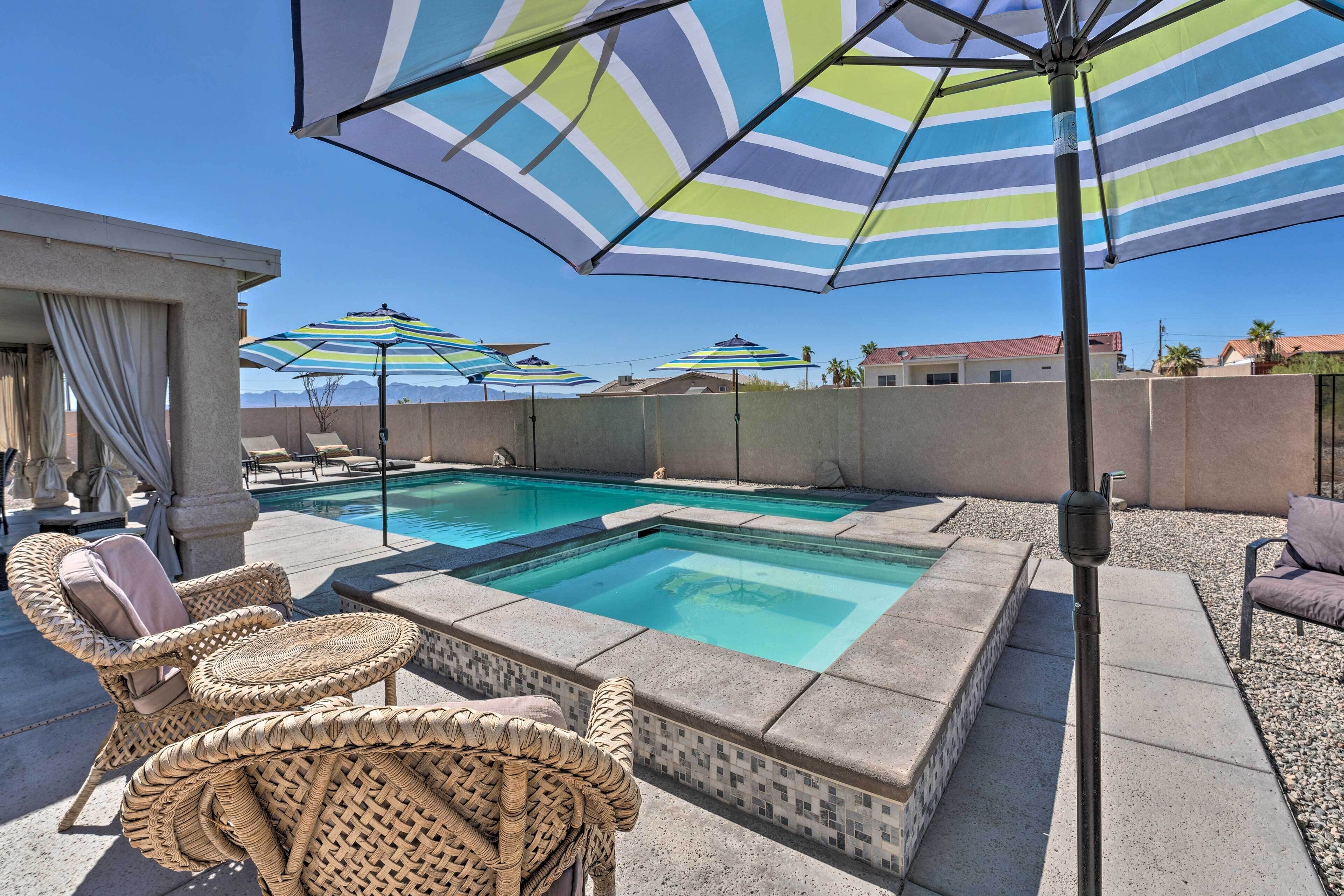 Lake Havasu Home w/ Pool, Hot Tub & Grill!
