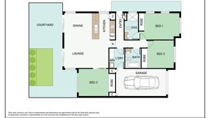 Floor plan - Saltbush at Vincentia by Experience Jervis Bay (Vincentia)