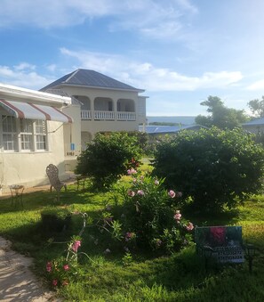 Property grounds - "Main House at Shakespeare Cottage" (Treasure Beach)