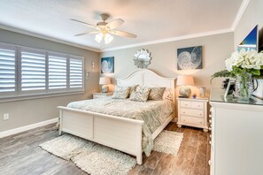 2 Schlafzimmer, Bügeleisen/Bügelbrett, kostenloses WLAN, Bettwäsche