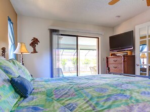 3 bedrooms, desk, iron/ironing board, free WiFi