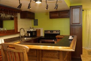 Fridge, microwave, oven, stovetop - Cozy Walkout Basement Near Denver International Airport Bis..#2022-BFN-0022402 (Denver)