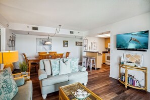 TV - Caprice 501 Top Floor Corner|Stunning Beach Views|Walk to everything! (St. Pete Beach)