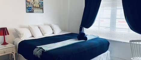 1 bedroom, desk, iron/ironing board, free WiFi