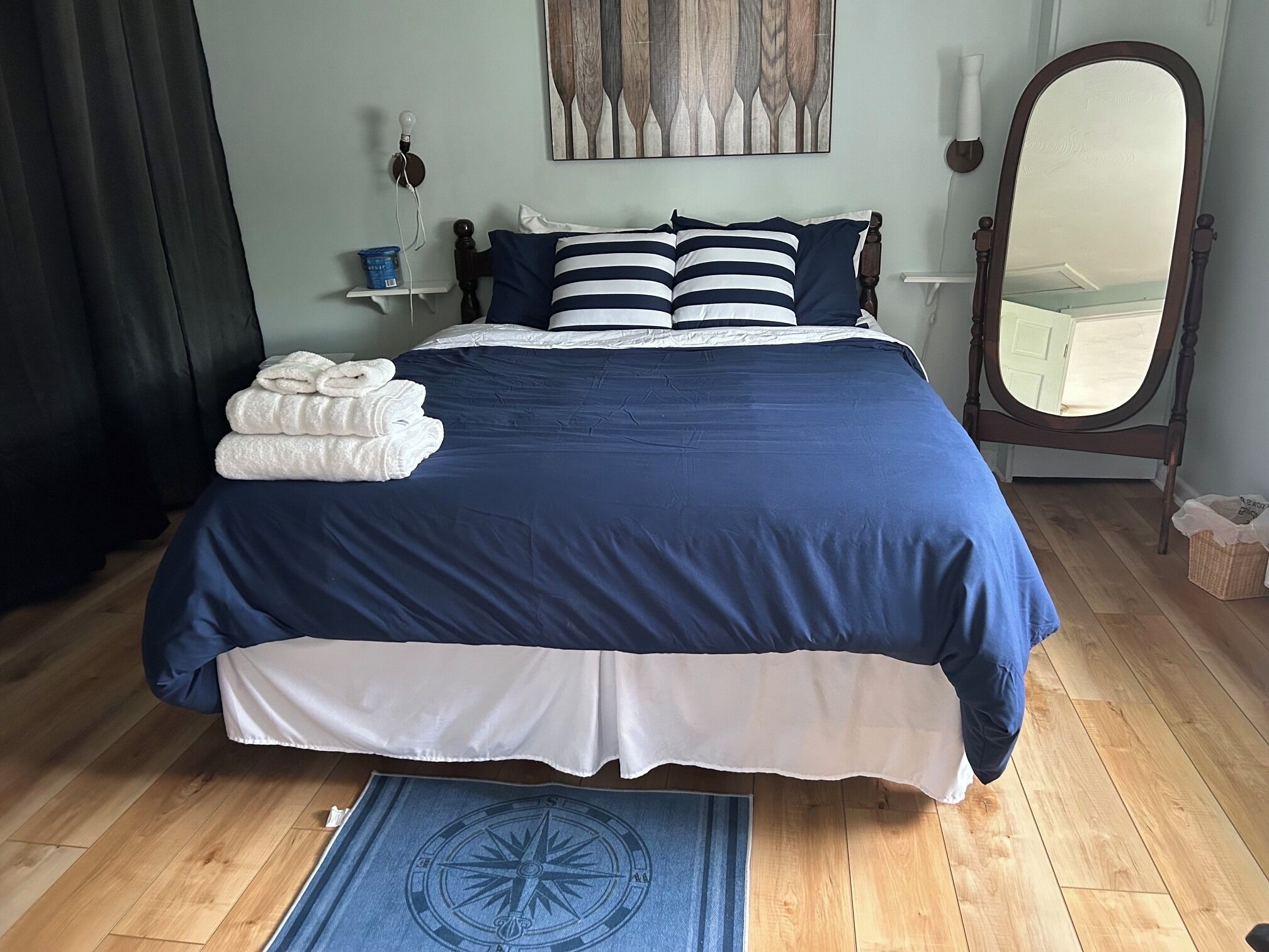 1 bedroom, iron/ironing board, free WiFi, bed sheets