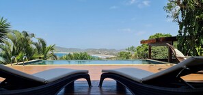 Outdoor pool, an infinity pool -  Stunning Ocean view Holiday Vacation Home in Buzios (Búzios)