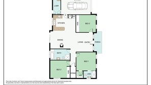 Floor plan - Husky House by Experience Jervis Bay (Huskisson)