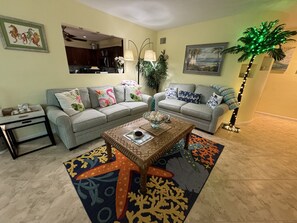 Smart TV, books, music library, video library