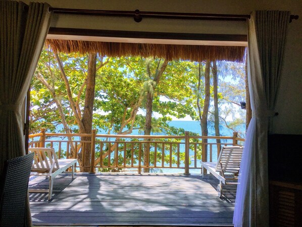 Bungalow, balkong (Double) | Utsikt fra rommet