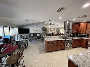Private kitchen - A Delightful Getaway home where adventure and serenity are equally attainable. (Cape Coral)
