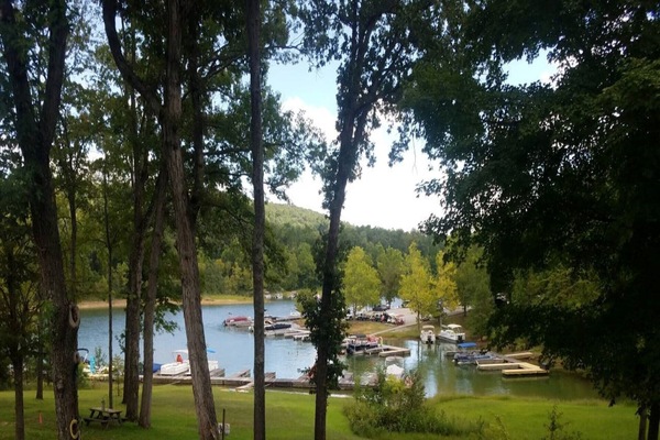 Stunning view from the deck.