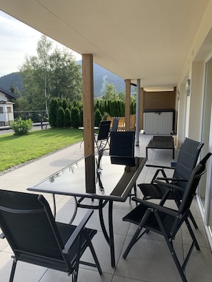 Restauration en plein air