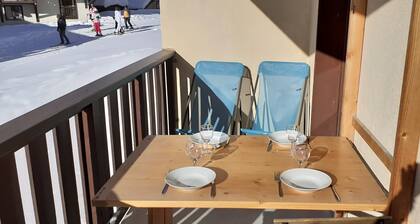 Pied des pistes, 2 chambres séparées,WIFI, la Reine Blanche