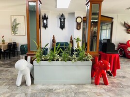 Zona de estar del vestíbulo