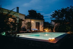 Außenpool, beheizter Pool