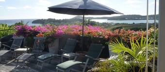 Creole pavilion in the garden.