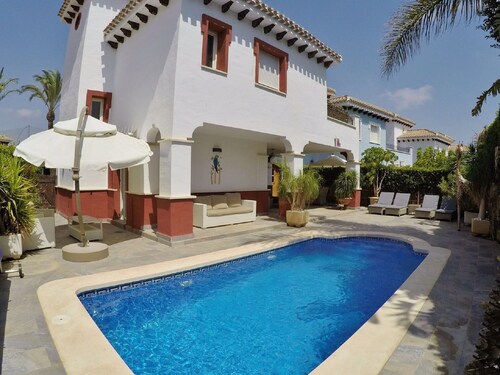 Villa on Mar Menor Golf Resort, Murcia. High quality 3-bed villa with pool.