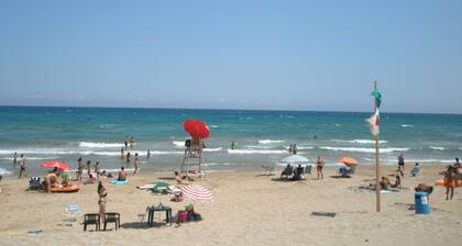 Sea Front Apartment at Oliva Beach. Free Wi-Fi Internet.