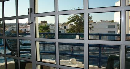 Apartment in Albufeira, Praia da Oura with pool and great location