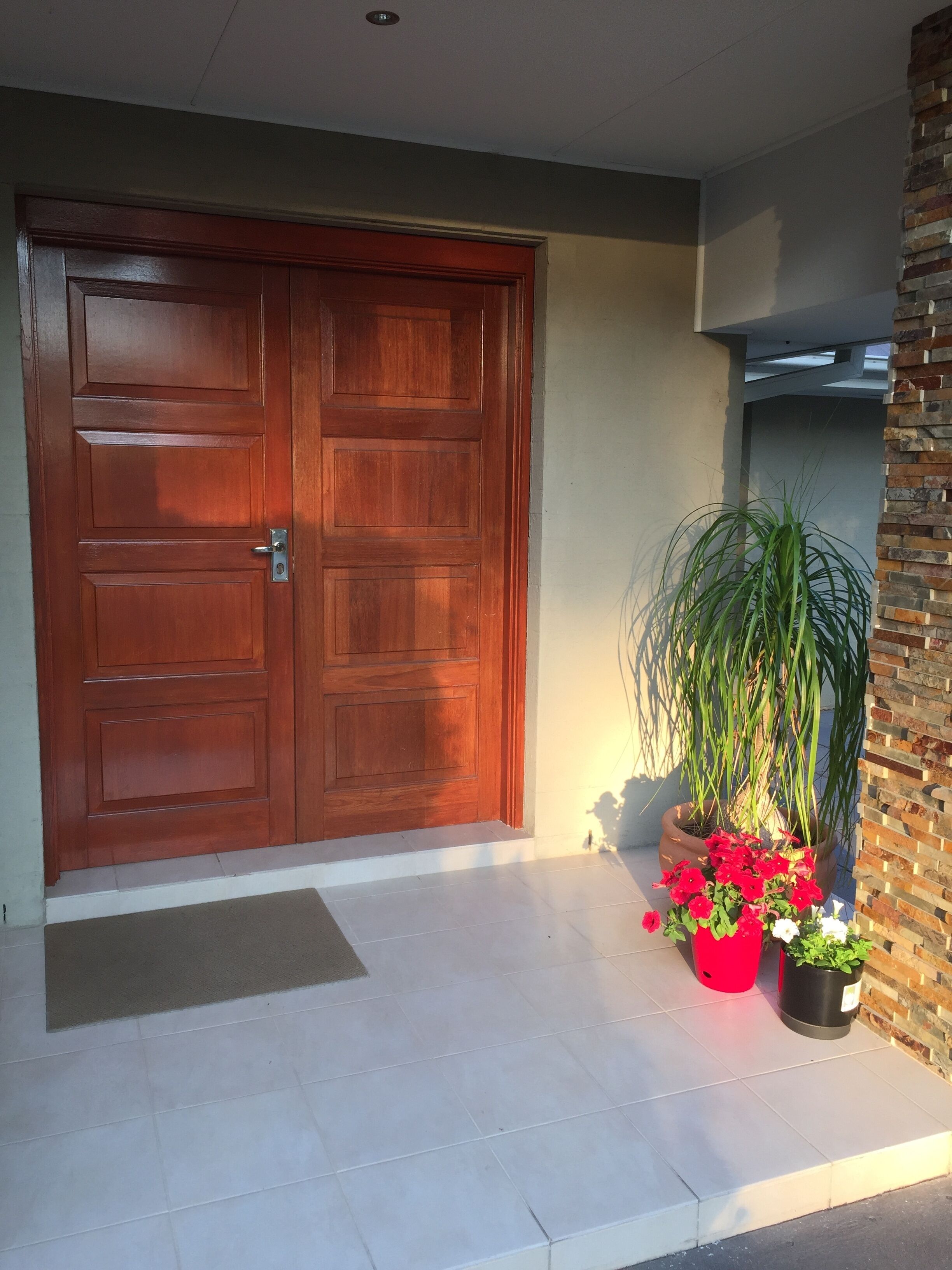 Entrada de l'allotjament