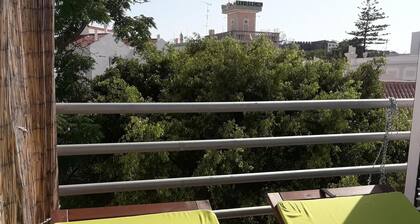 Calam Double talo Keski Town veranta ja terassi kaikki Tavira näkemyksiä