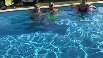 Udendørs pool, opvarmet pool