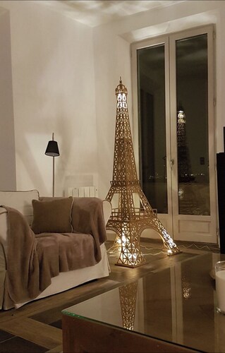 Exceptional 130 m2, panoramic view of Paris, between Paris and Versailles