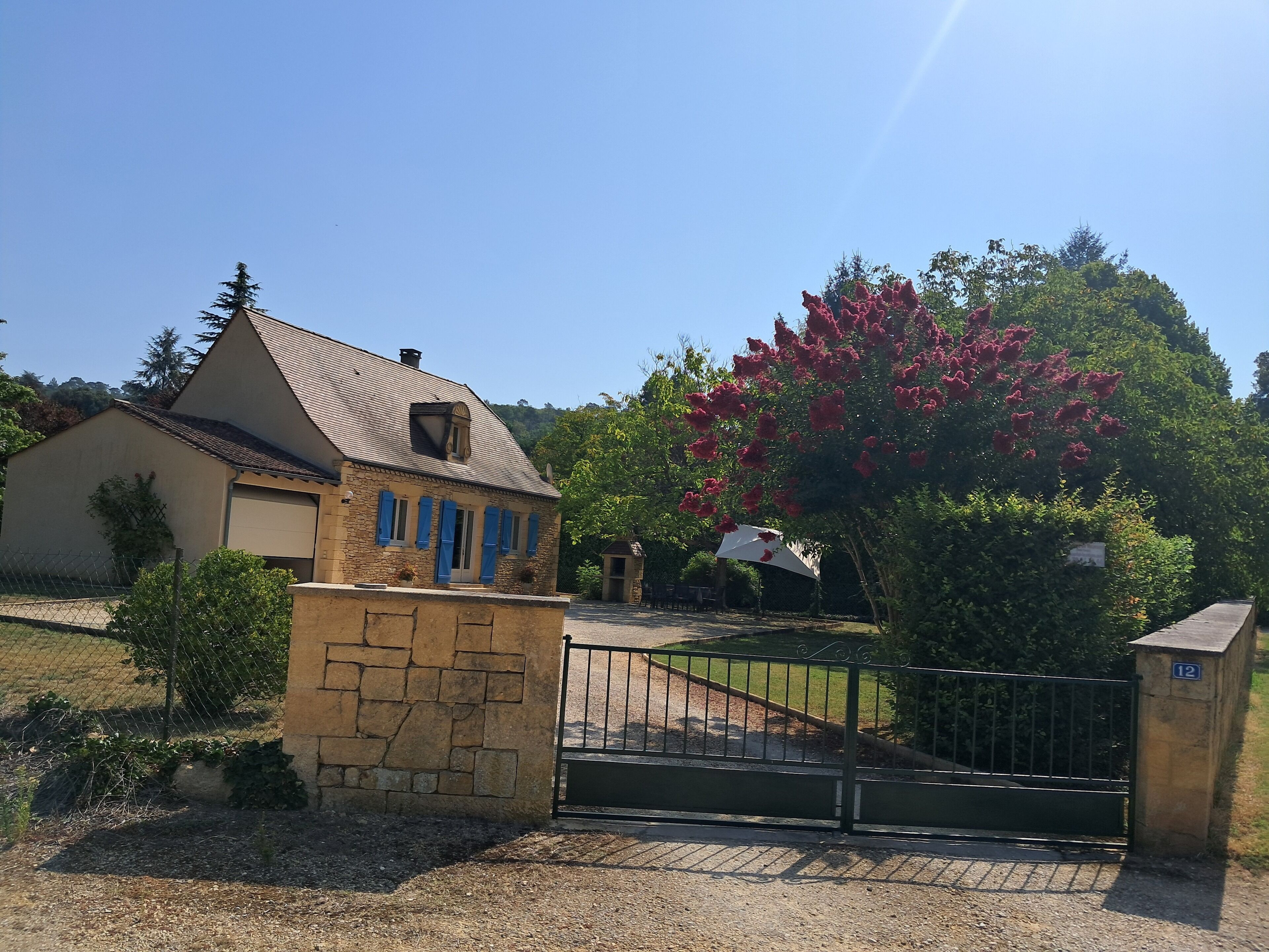 Enceinte de l’hébergement