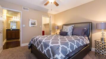 2 habitaciones, tabla de planchar con plancha, wifi y ropa de cama