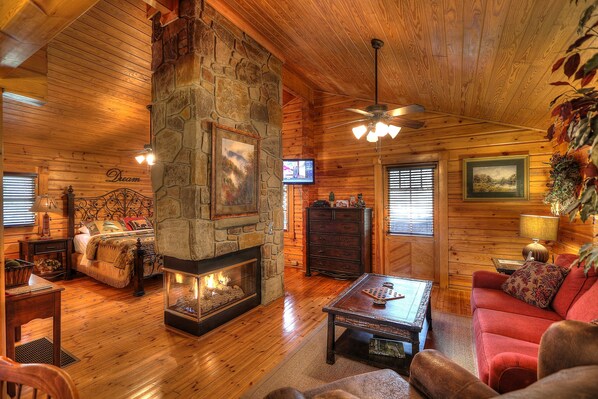 Älytelevisio, takka