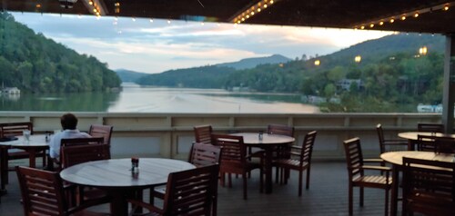 Honeycrisp Cottage at Lake Lure NC. We have recovered from Hurricane Helene!