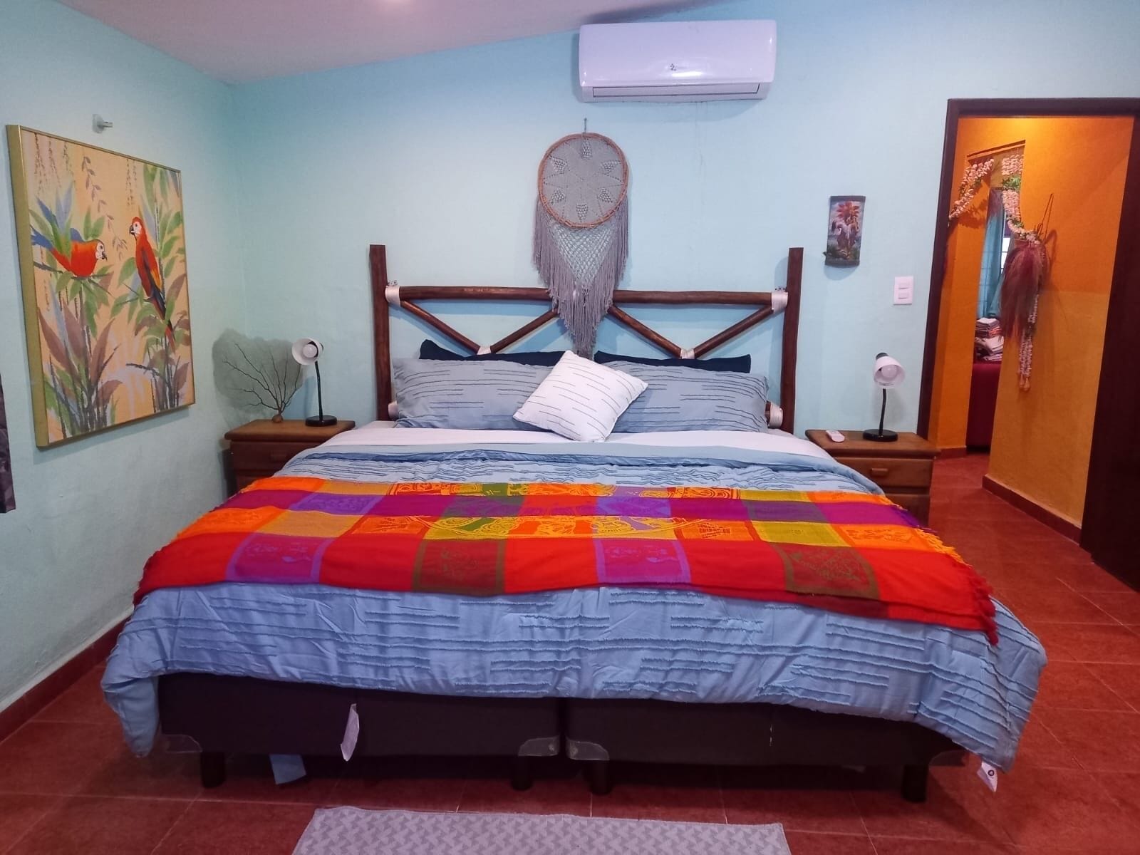 2 bedrooms, iron/ironing board, free WiFi, bed sheets