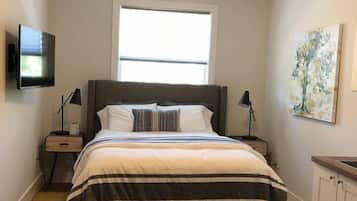 Desk, iron/ironing board, free WiFi, bed sheets