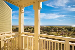 Property grounds - Dune Our Thing: Oceanfront Condo with Seasonal Pool, Grilling Area (Caswell Beach)