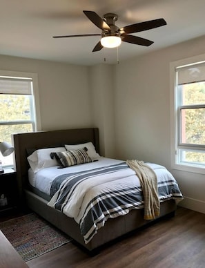 Desk, iron/ironing board, free WiFi, bed sheets