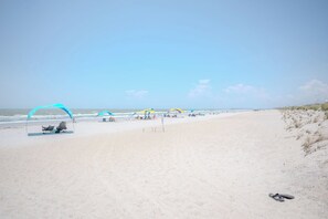 On the beach