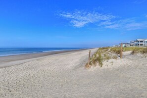 On the beach