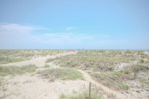 On the beach
