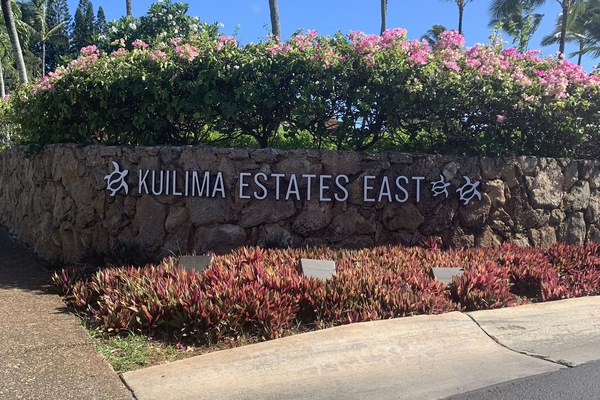 Kuilima Estates East first driveway on the right